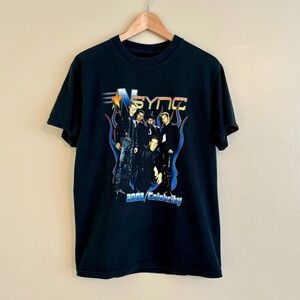NSYNC 2002 Celebrity Tour tee- M/L